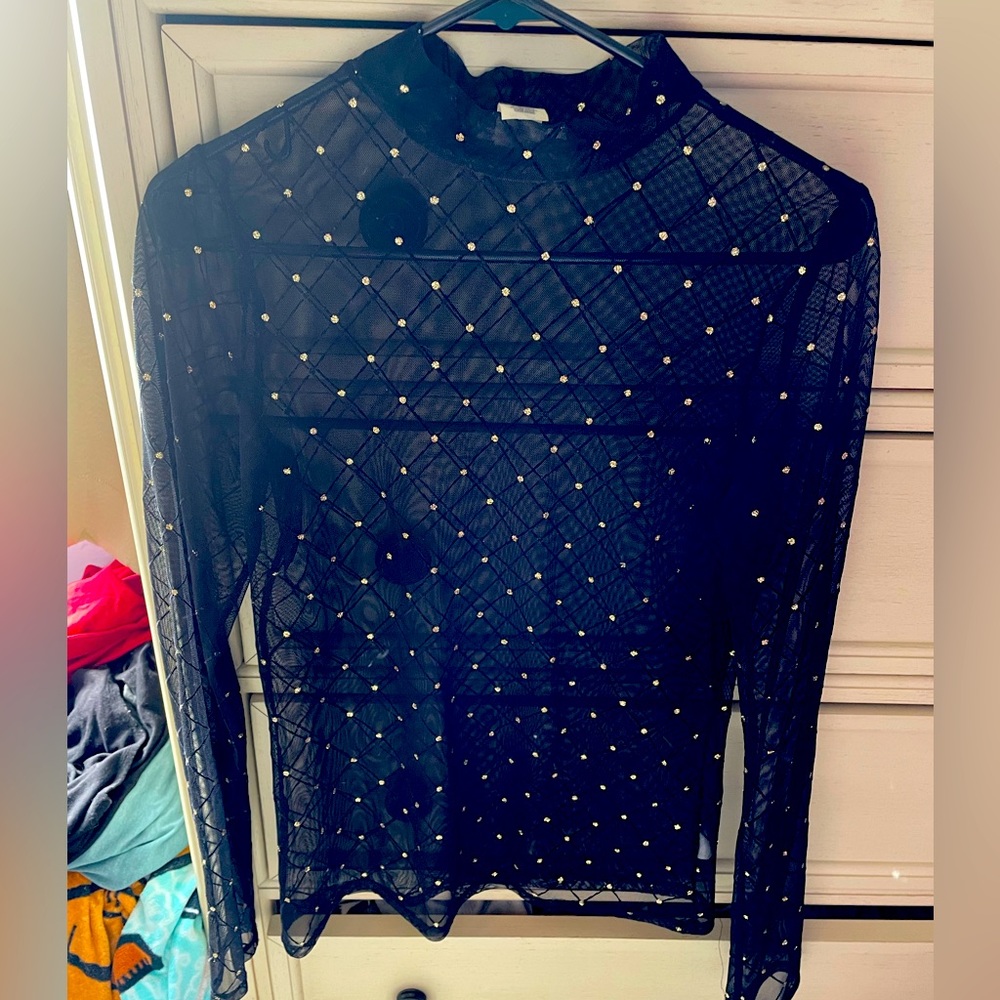 Sheer blouse